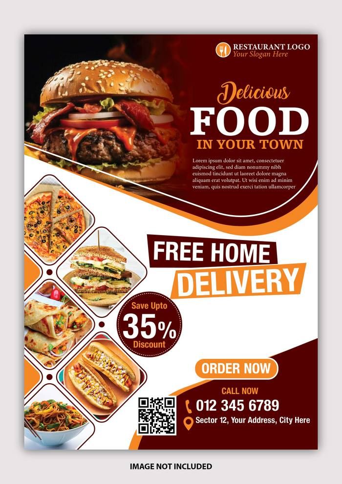 Flyers publicitarios impresos a color con diseño personalizado Vanecrafts