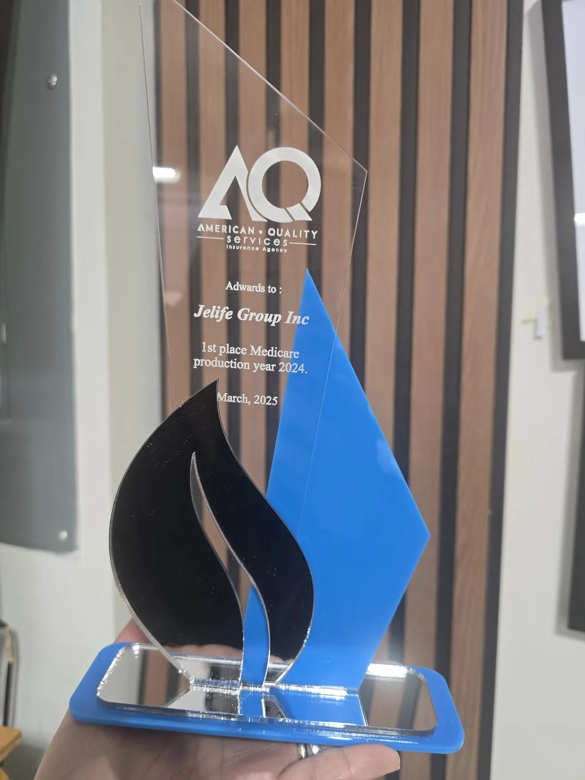 Personalized award