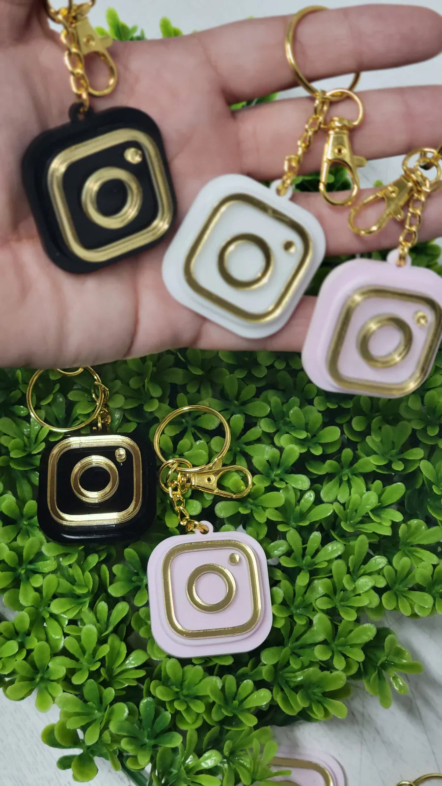 Custom social keychains